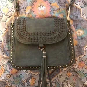 Hunter Green Crossbody